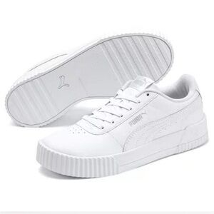 Puma Carina Leather Women's Sneakers size 8, slightly used